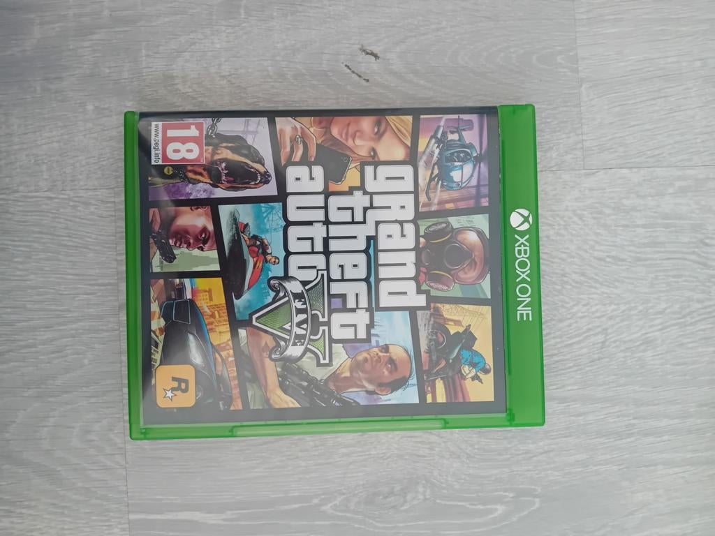 Grand Theft Auto V (GTA 5) Xbox One - Zo goed als nieuw, Avontuur en Actie, Online, Vanaf 18 jaar, Ophalen of Verzenden