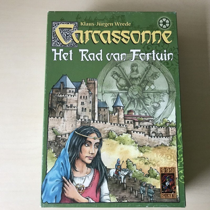 Carcassonne rad van Fortuin , nieuwstaat, Ophalen of Verzenden, Zo goed als nieuw