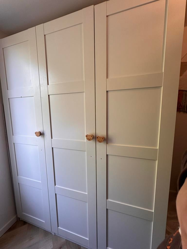3 deuren - IKEA PAX bergsbo, Huis en Inrichting, Kasten | Kledingkasten, Ophalen, 100 tot 150 cm, 200 cm of meer, Zo goed als nieuw