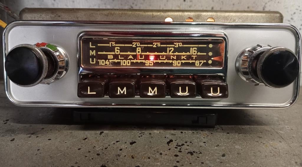 Blaupunkt Frankfurt  Fm Porsche Mercedes Vol Werkend, Ophalen of Verzenden