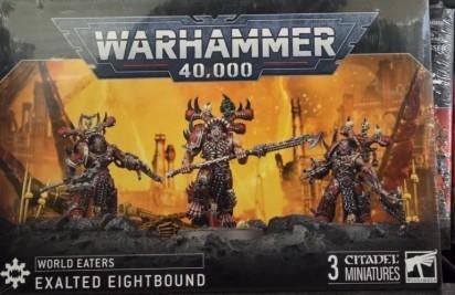 World Eaters Exalted Eightbound, Ophalen, Nieuw, Warhammer 40000, Figuurtje(s)