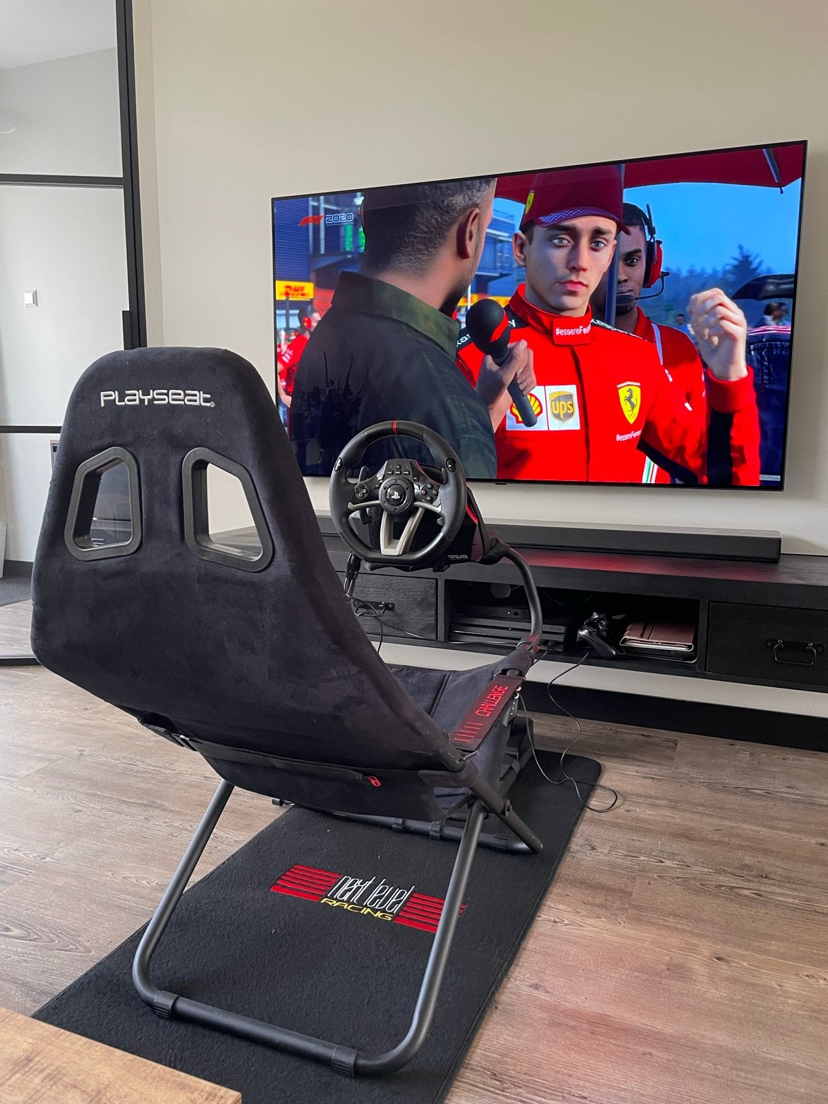 Playseat Challenge met Hori RWA racestuur en pedalen, Ophalen, Overige merken, Gebruikt