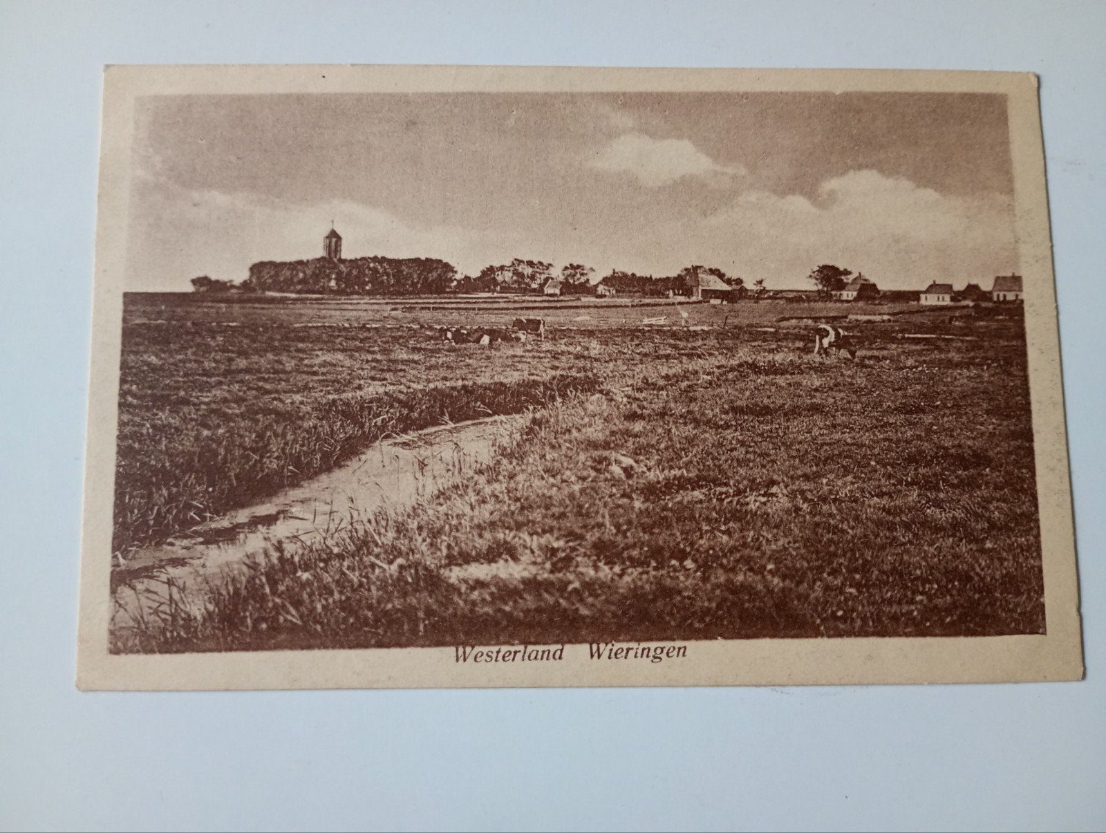 Wieringen Westerland, Ophalen of Verzenden, 1940 tot 1960, Ongelopen, Noord-Holland