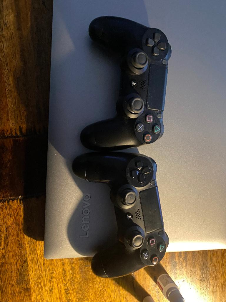 ps4, Ophalen, Met 2 controllers, Slim, Gebruikt