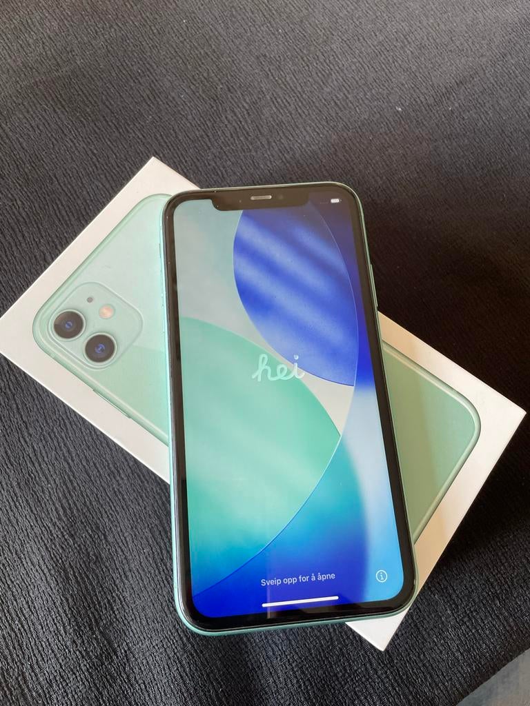 Apple iPhone 11 64GB Groen, Telecommunicatie, Mobiele telefoons | Apple iPhone, Zo goed als nieuw, 64 GB, Zonder simlock, Zonder abonnement