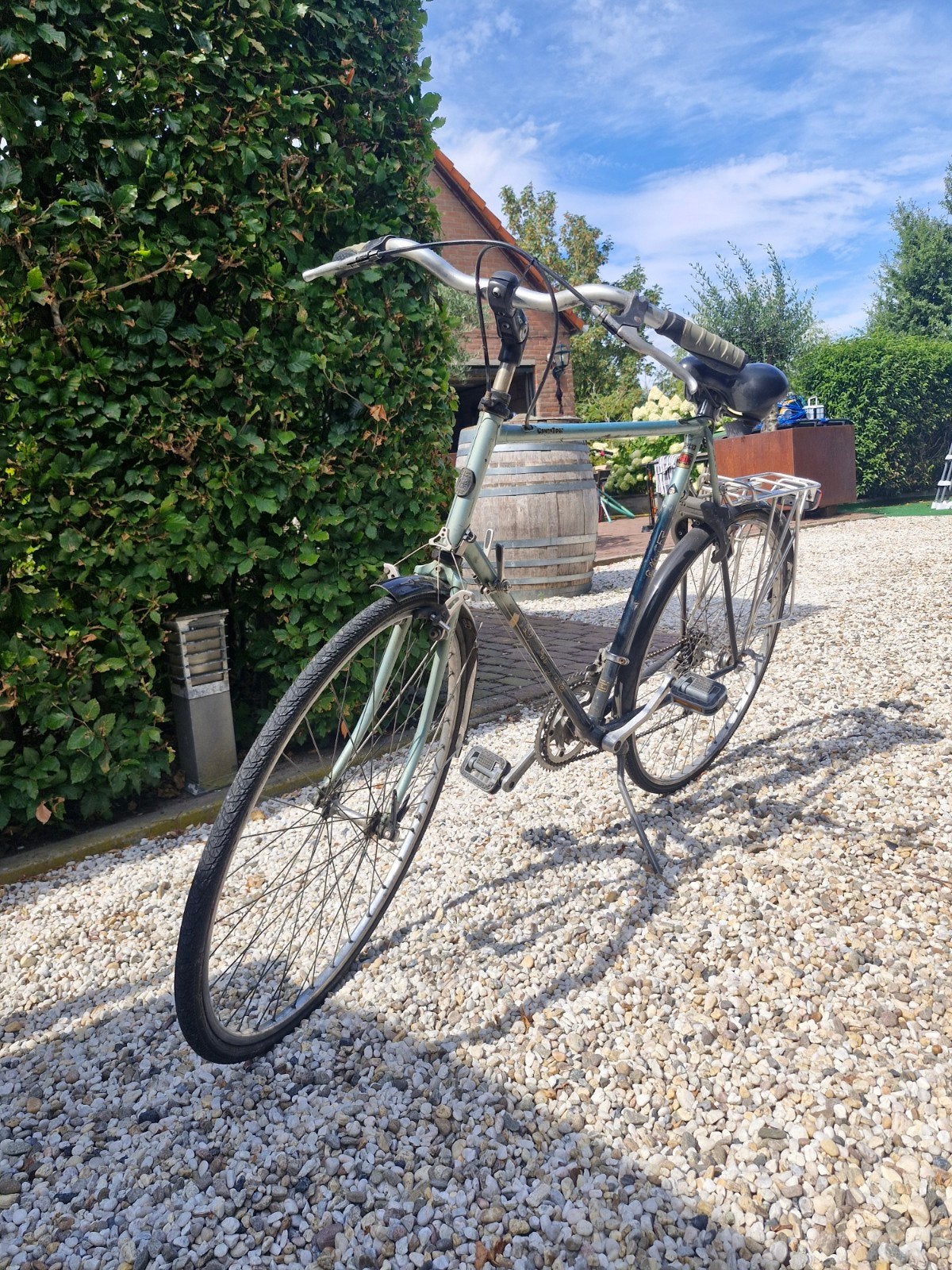 Koga toerfiets, oud maar nog goed voor tochtjes, Ophalen, 28 inch, Gebruikt, 10 tot 15 versnellingen