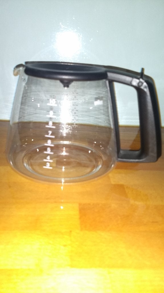 koffiekan, Overige typen, Ophalen of Verzenden, Gebruikt, Glas