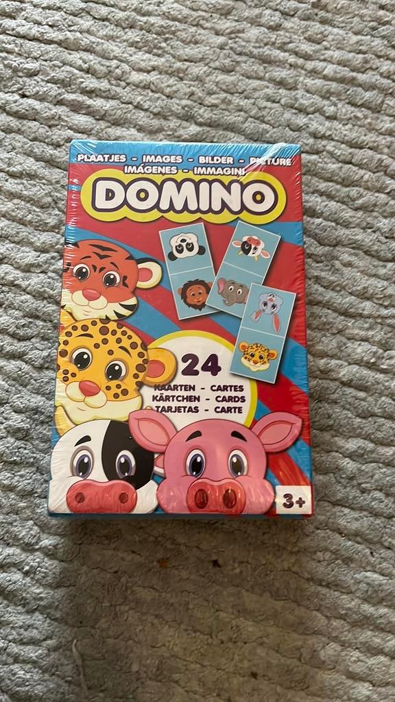 Gloednieuwe dieren domino 3+, Drie of vier spelers, Ophalen, Nieuw