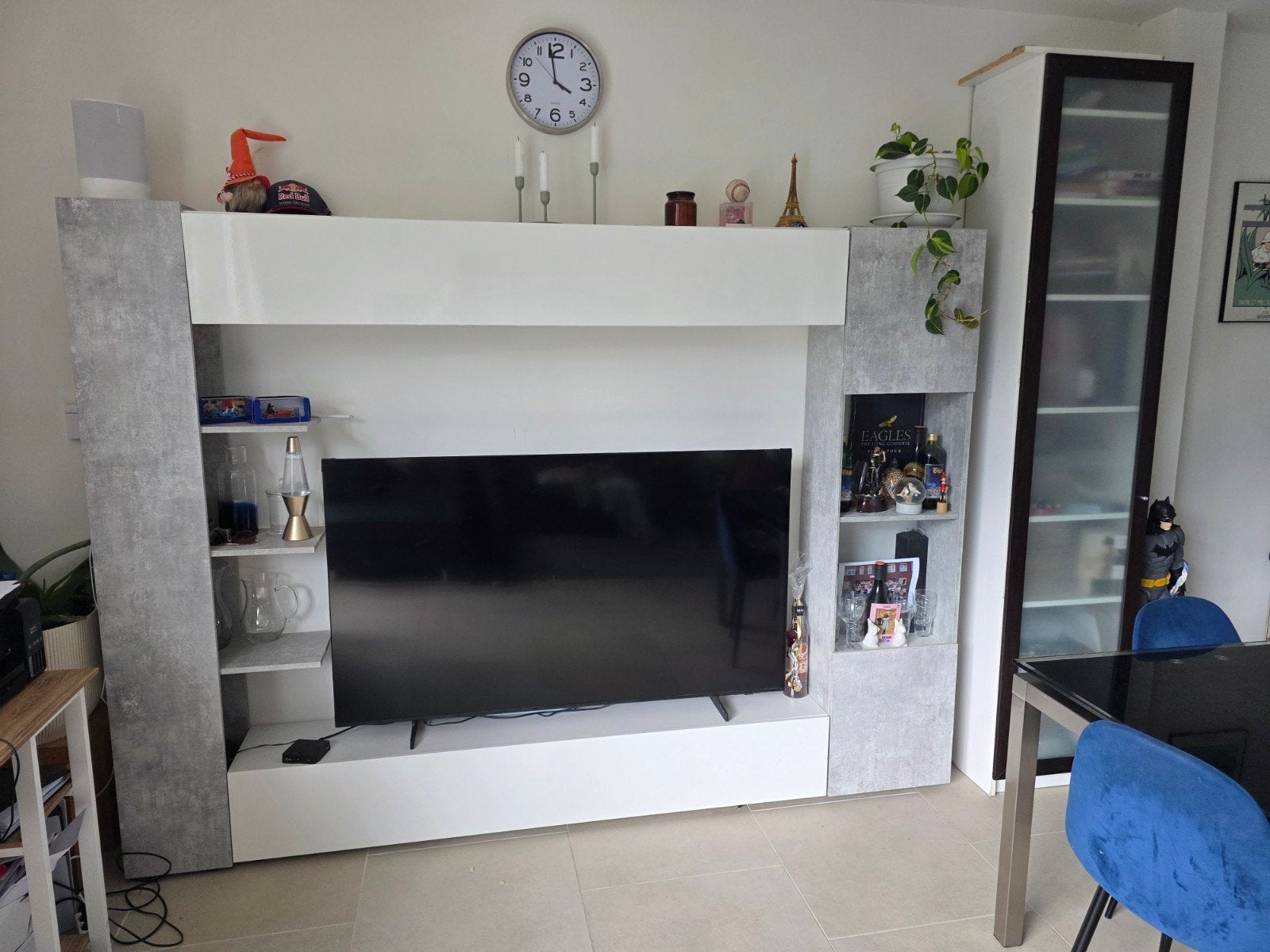 Modern TV/Wandmeubel - Stijlvol en Functioneel, Ophalen, Gebruikt, 200 cm of meer, Modern