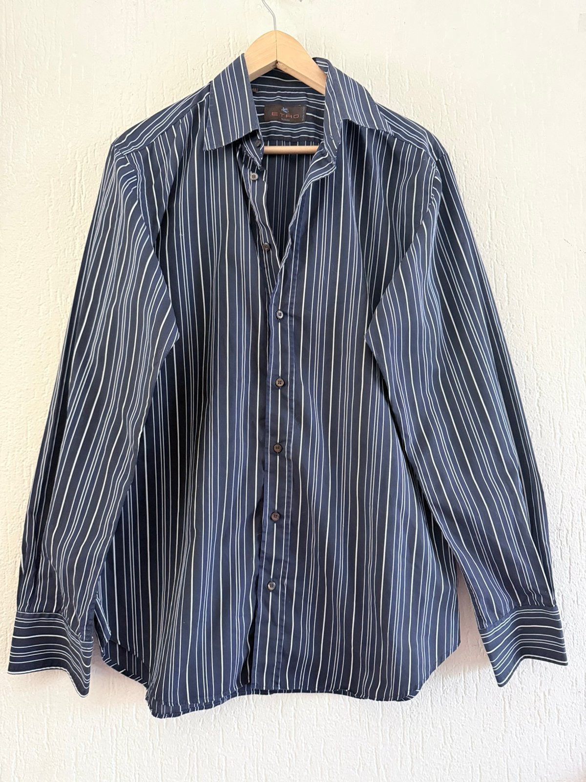 Etro overhemd nieuw L, Verzenden, Zo goed als nieuw, Blauw