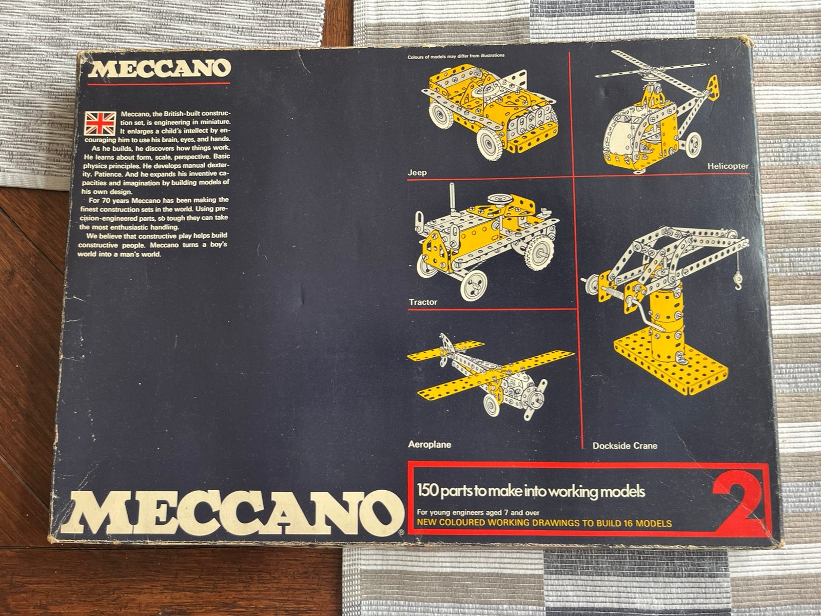 Meccano bouwdoos 2, Ophalen of Verzenden, Gebruikt