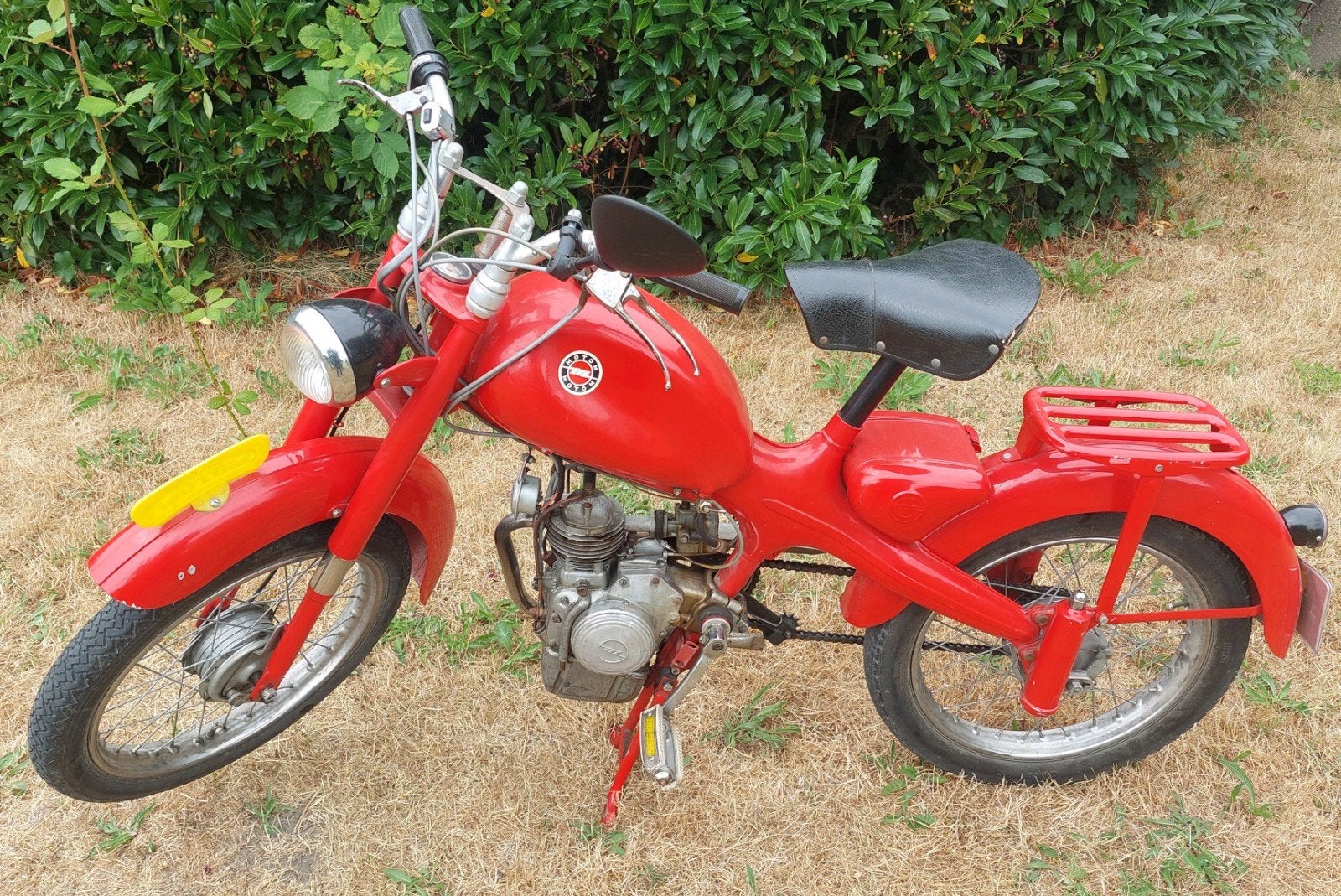 Motom 48 SS brommer met kenteken., Fietsen en Brommers, Brommers | Oldtimers, Maximaal 45 km/u, 3 versnellingen, Ophalen, 48 cc