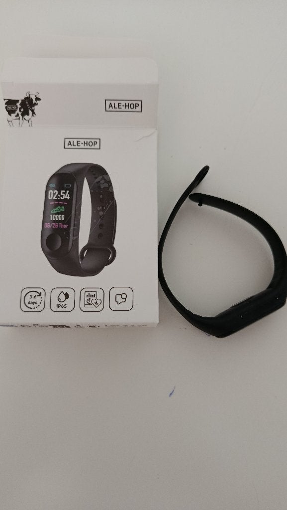 Goedkope smart watch, Ophalen, GPS, Zwart, Zo goed als nieuw