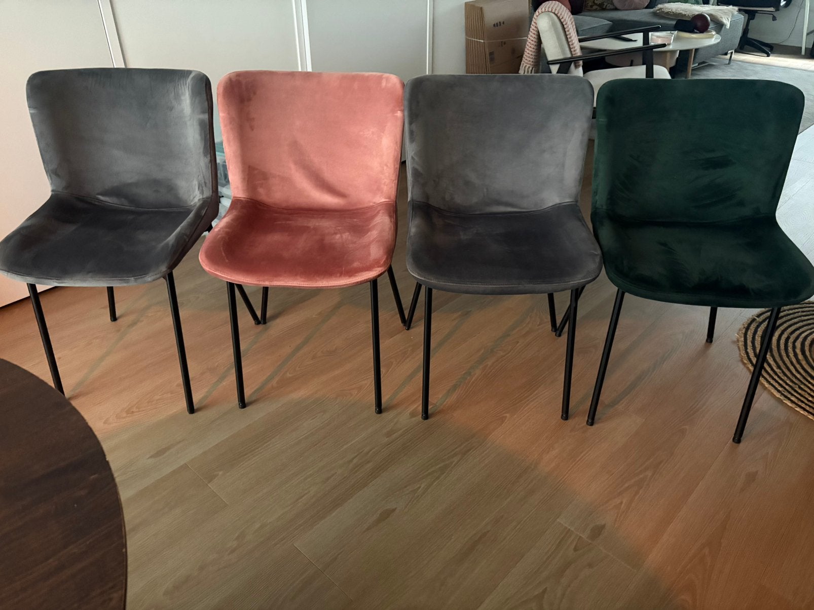 Eetkamer stoelen, Ophalen, Gebruikt, Overige kleuren, Stof