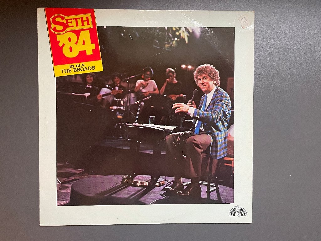 C634 Vinyl LP Seth `84 The Broads. Seth Gaaikema, LP, Gebruikt, Cabaret of Kleinkunst, Ophalen of Verzenden