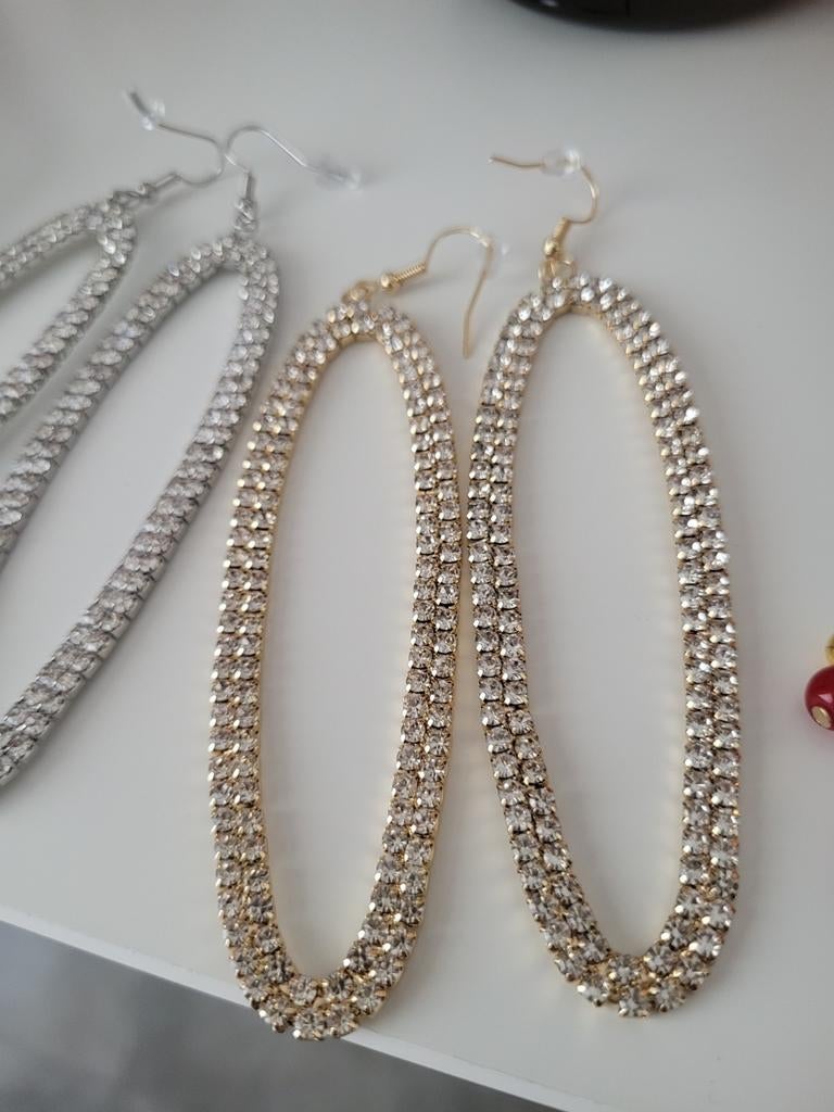 Oorbellen, Ophalen, Nieuw, Goud, Overige materialen