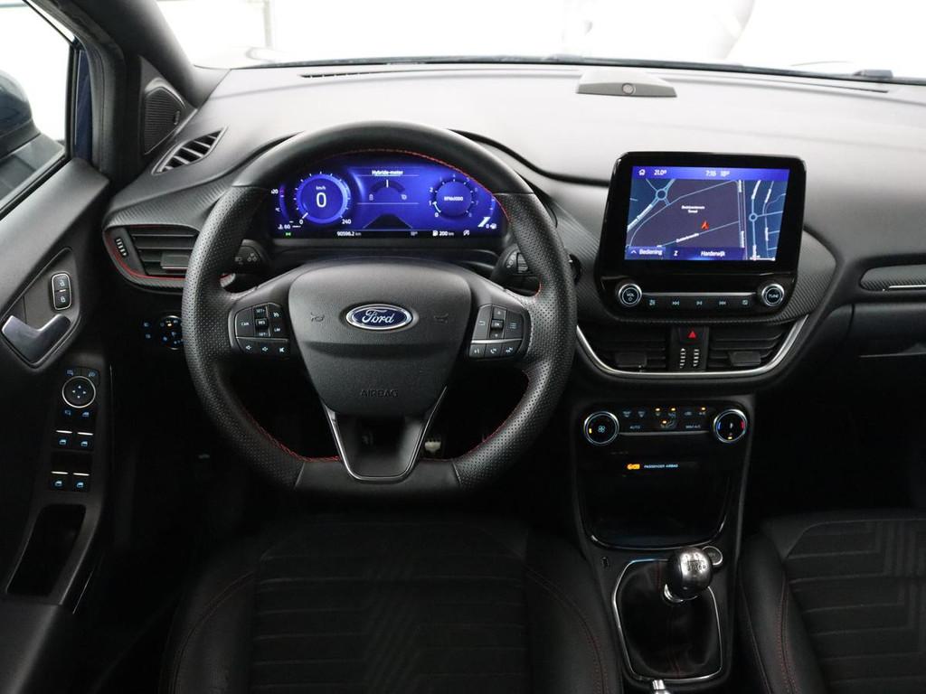Ford Puma 1.0 EcoBoost Hybrid ST-Line X | Carplay | Half led, Auto's, Ford, Voorwielaandrijving, Euro 6, Blauw, 23 km/l