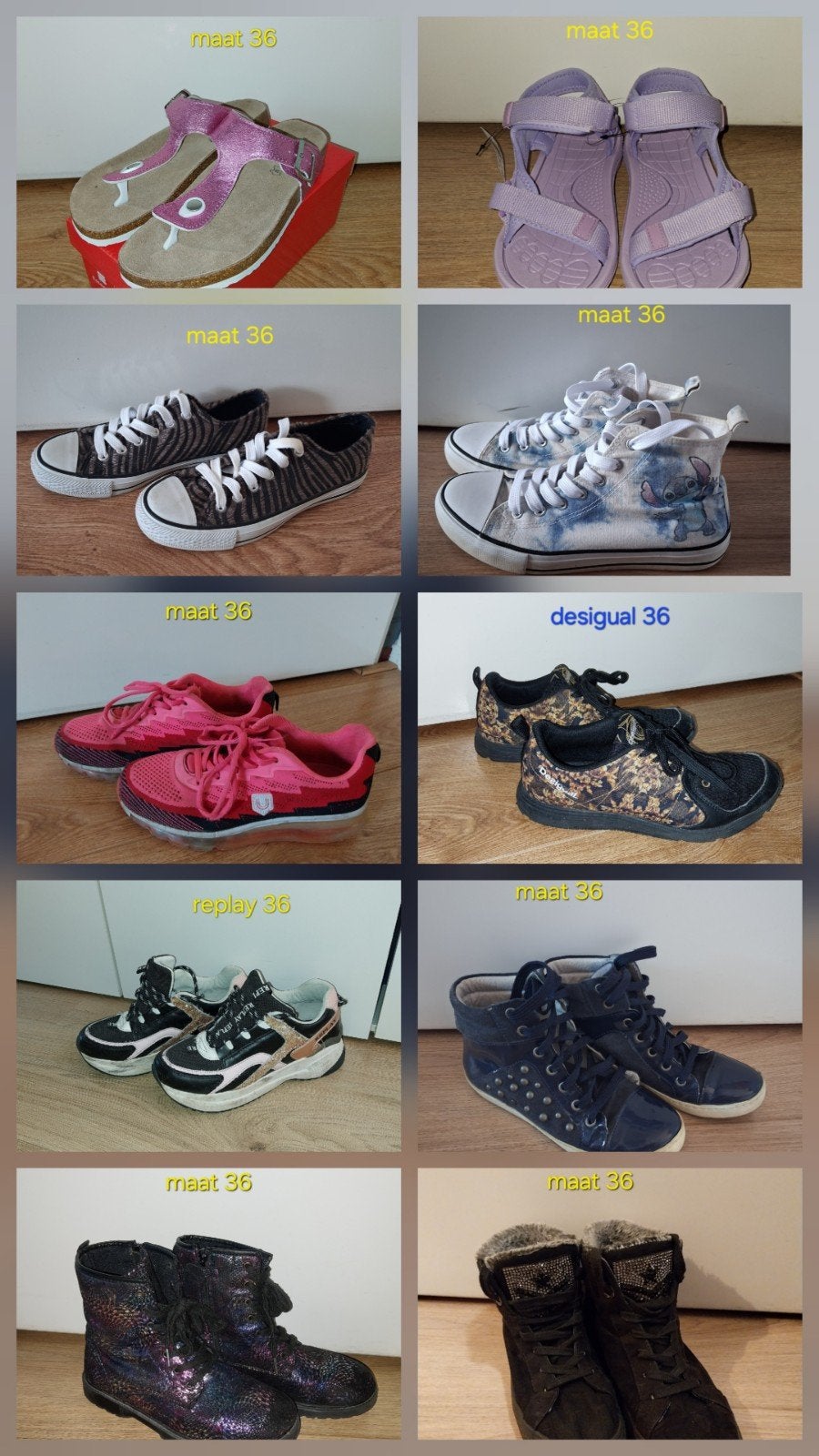 diverse schoenen meisje maat 36, Meisje, Schoenen, Ophalen of Verzenden, Zo goed als nieuw