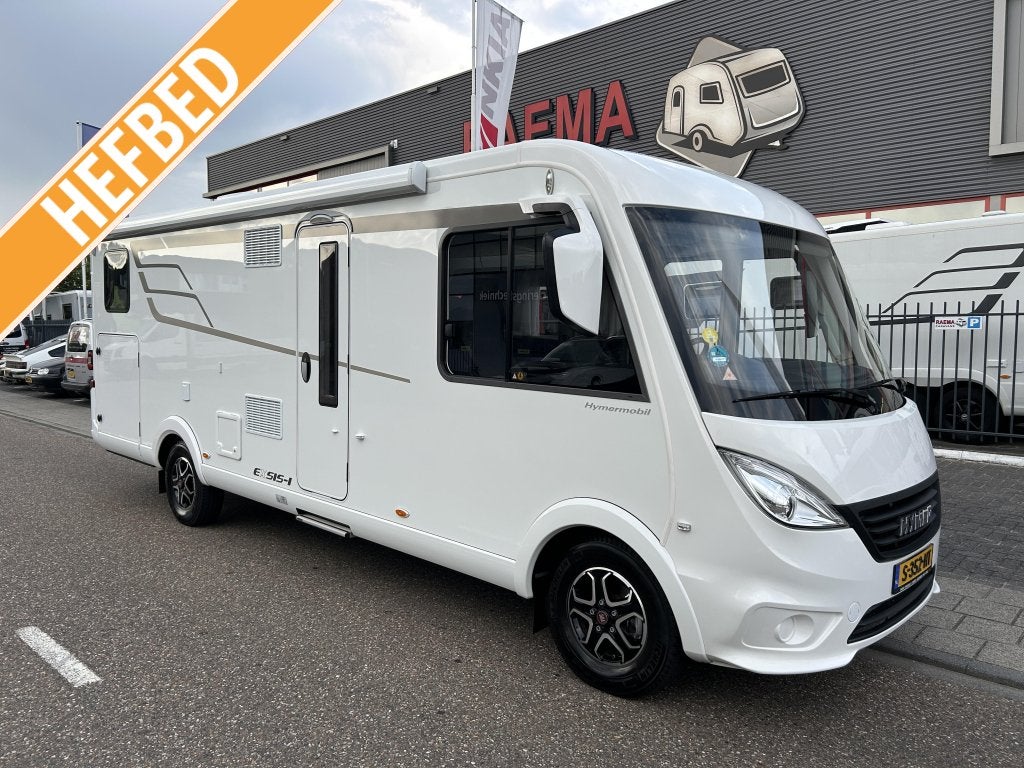 Hymer Exsis-I 678 Losse bedden, Hefbed, Integraal, Ringverwarming, Fiat, Luifel