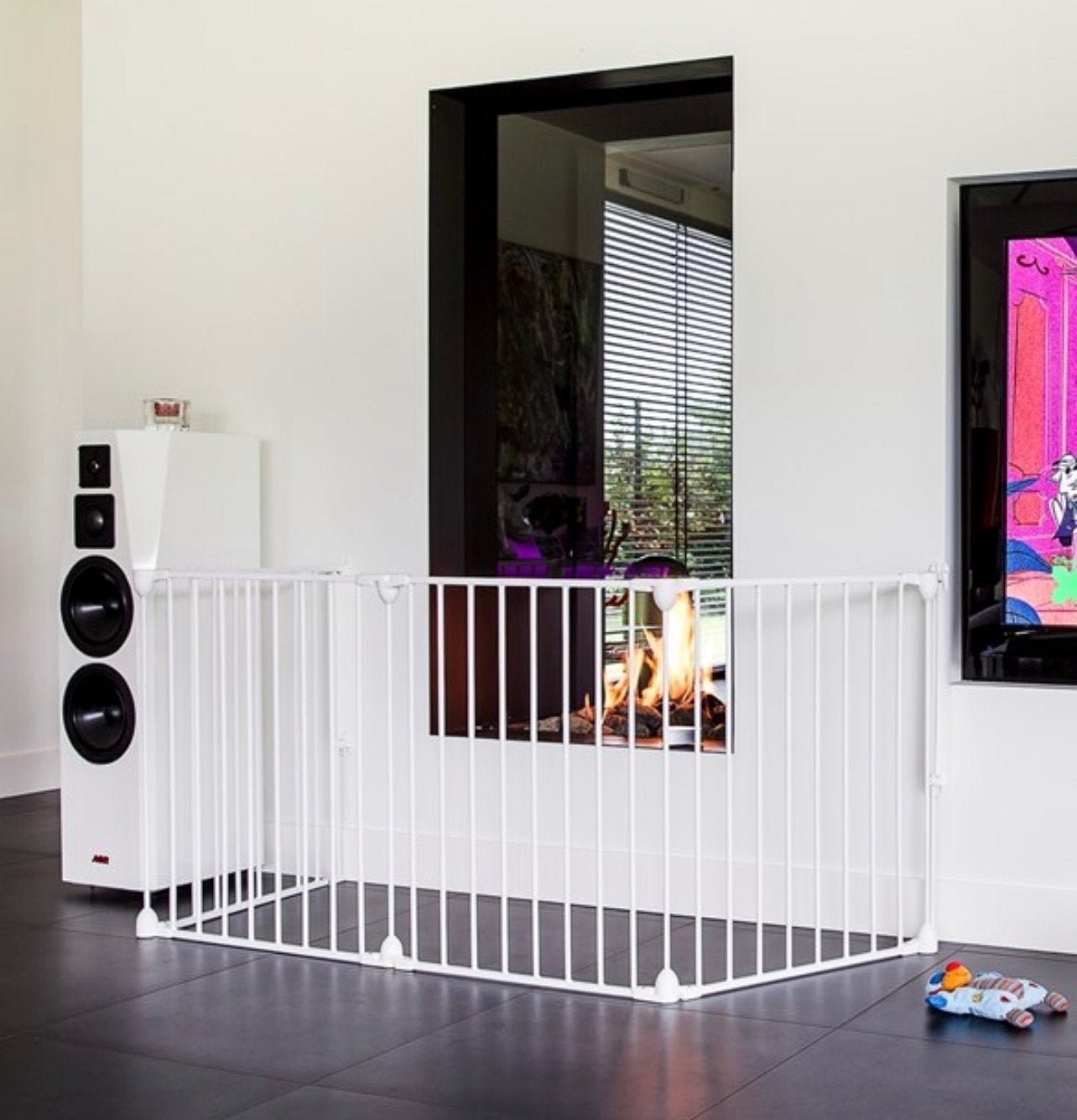 Noma Wall Fix Metal veiligheidshek 62-101cm, geopend, Ophalen of Verzenden, Nieuw