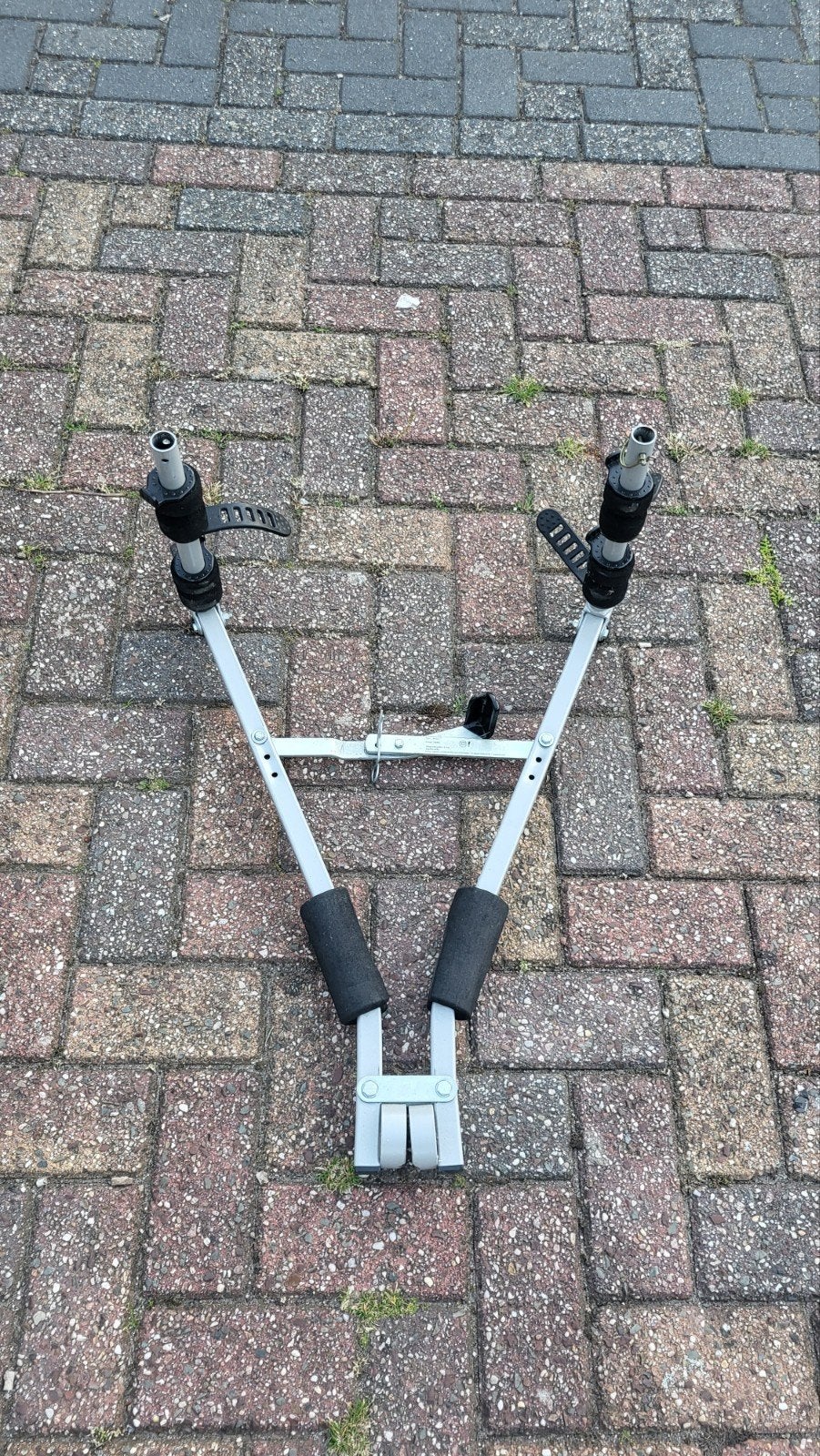 Briljant trekhaak fietsendrager voor 2 fietsen, Auto diversen, Fietsendragers, Ophalen, 2 fietsen, Gebruikt, Trekhaakdrager