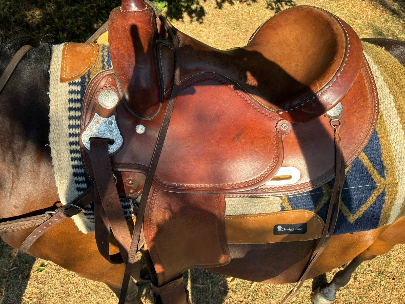 Mooi Westernzadel ‘ crates’, Ophalen of Verzenden, Zo goed als nieuw, Dressuur