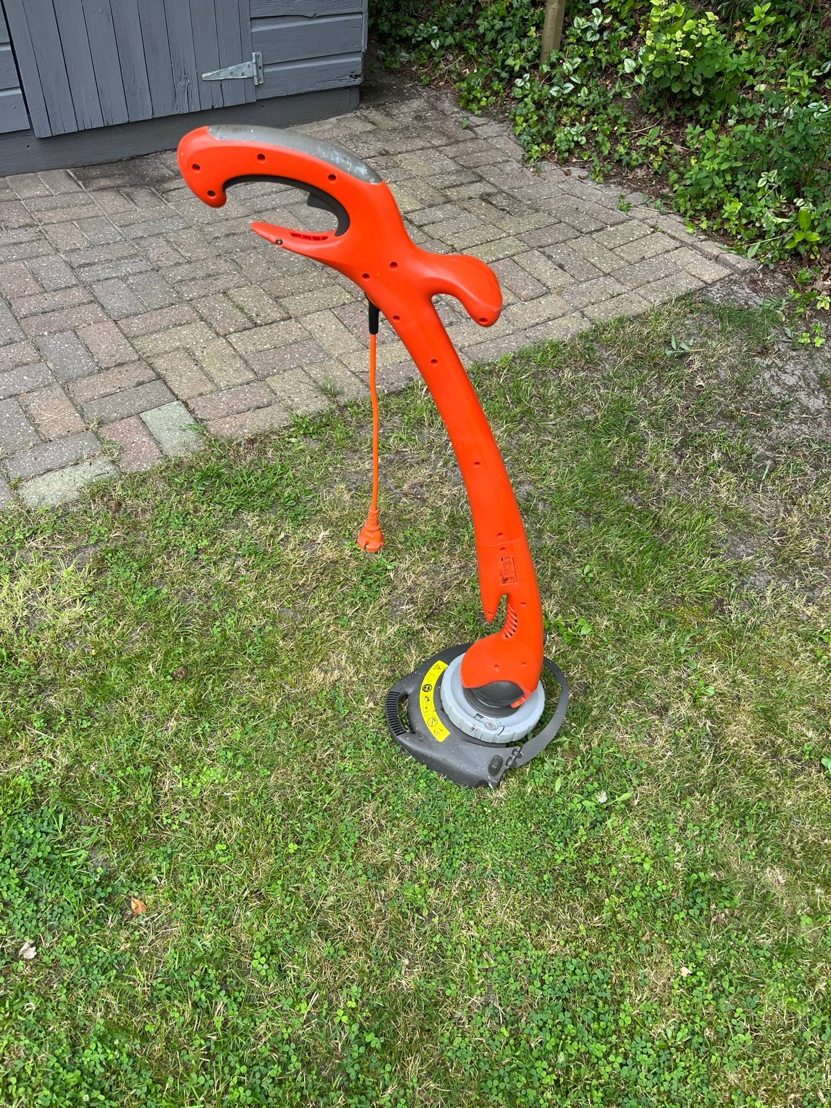 Flymo Contour XT Grastrimmer - Elektrisch en Gebruikt, Tuin en Terras, Grastrimmers, Ophalen of Verzenden, Zo goed als nieuw, 30 tot 50 cm