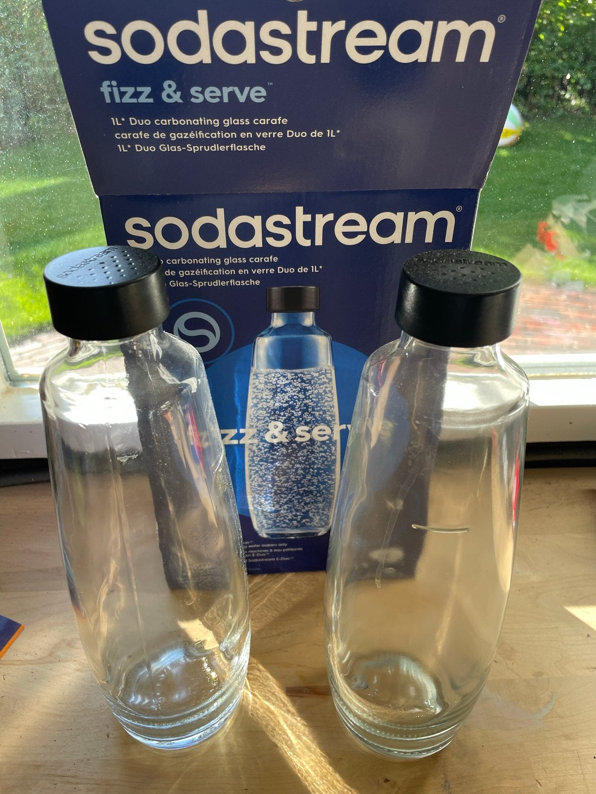 Nieuw: Sodastream Fizz & Serve 1L flessen, Ophalen of Verzenden, Nieuw