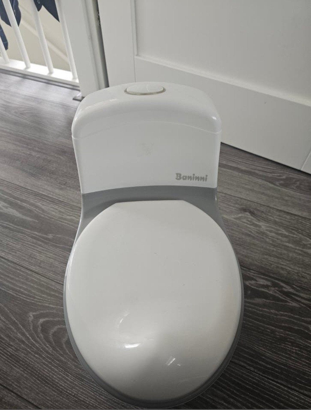Kinderpotje / Oefentoilet voor peuters – Wit/Grijs – Goede s, Ophalen of Verzenden, Wit, Overige typen