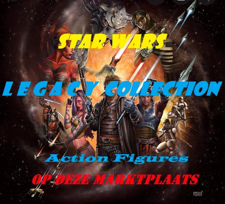 Star Wars Legacy Collection Action Figures, Verzamelen, Star Wars, Ophalen of Verzenden, Nieuw, Actiefiguurtje