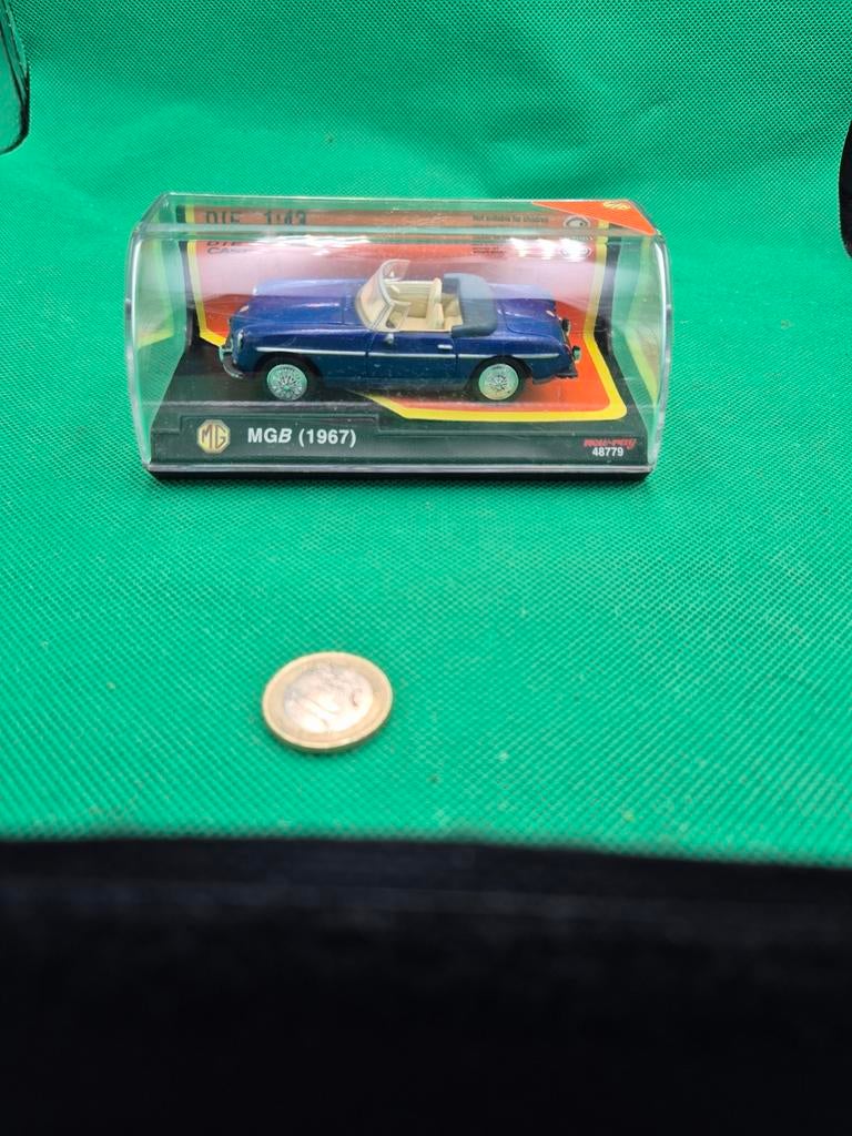 246 MGB 1/43 newray, Ophalen of Verzenden, Zo goed als nieuw, Auto