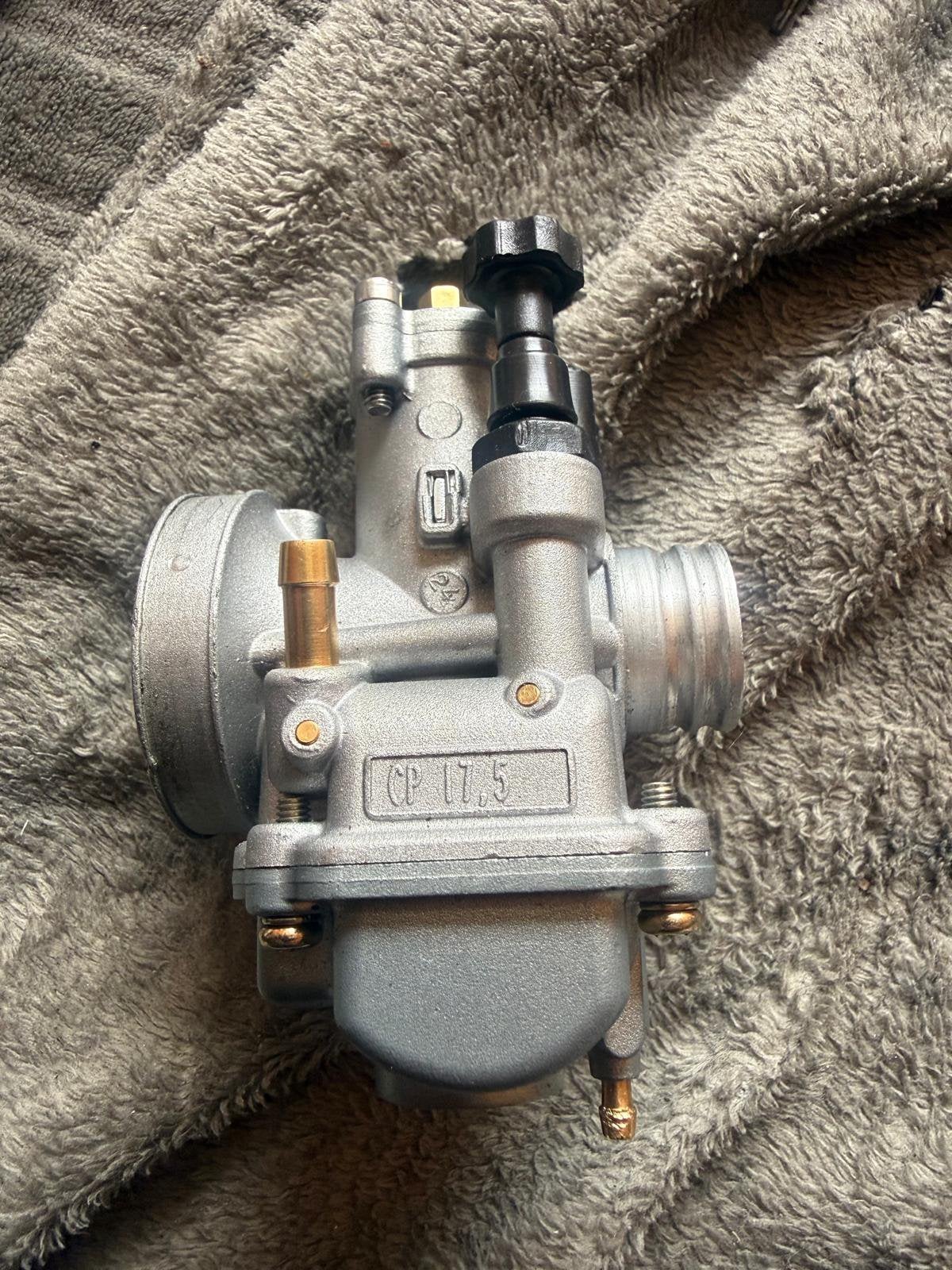 Polini cp carburateur 17,5mm, Ophalen of Verzenden, Zo goed als nieuw