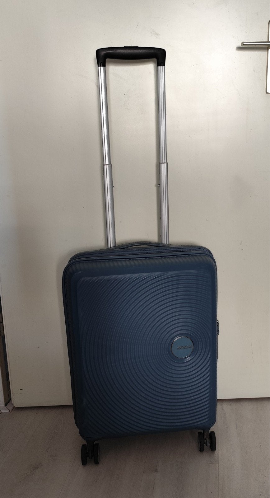 Trolley Samsonite Américan Torister 55x40x20 cm met Tsa-Slot, Wieltjes, 50 tot 60 cm, Hard kunststof, Ophalen of Verzenden