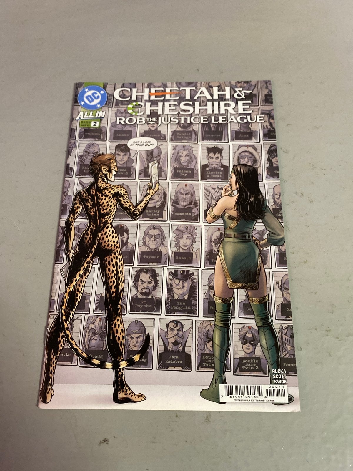 Cheetah & Cheshire Rob the Justice League #2 DC Comics, Boeken, Eén comic, Ophalen of Verzenden, Zo goed als nieuw, Amerika