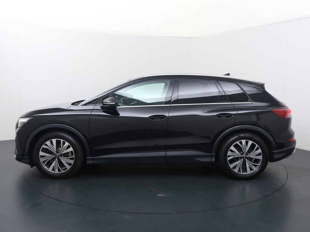 Audi Q4 e-tron 40 Advanced edition 77 kWh | 204 PK | SoH 91%, Auto's, Audi, 12 maanden, Gebruikt, Zwart, Zwart