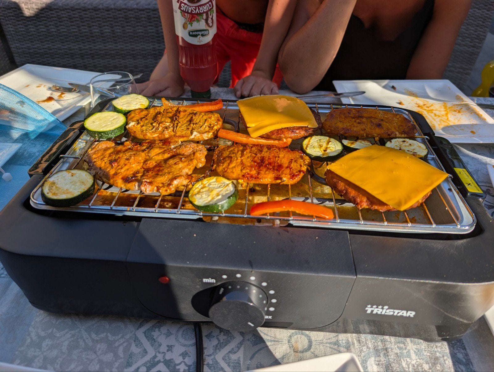 Tristar elektrische barbecue - Ideaal voor zomeravonden, Tuin en Terras, Elektrische barbecues, Ophalen of Verzenden, Gebruikt