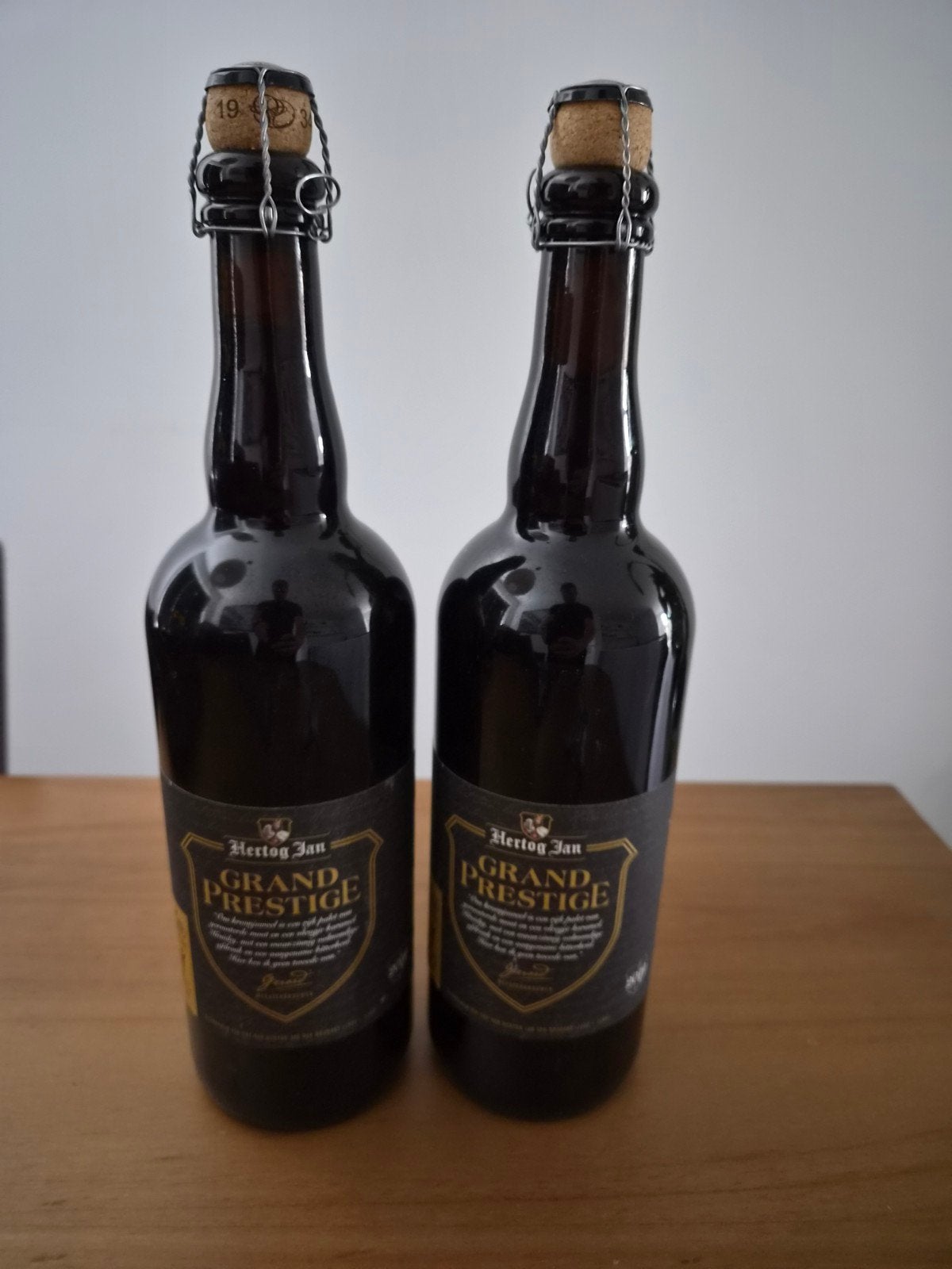 2x Hertog Jan Grand Prestige 2019 - Perfect bewaard, Ophalen of Verzenden, Zo goed als nieuw, Overige typen