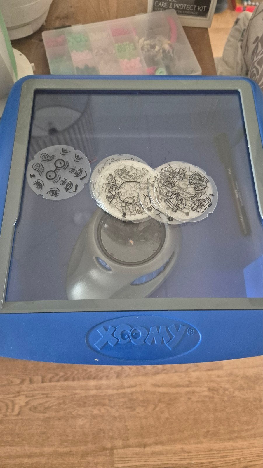 Xoomy Ravensburger Tekenmachine met Zoomlamp, Hobby en Vrije tijd, Tekenen, Ophalen of Verzenden, Gebruikt, Overige typen