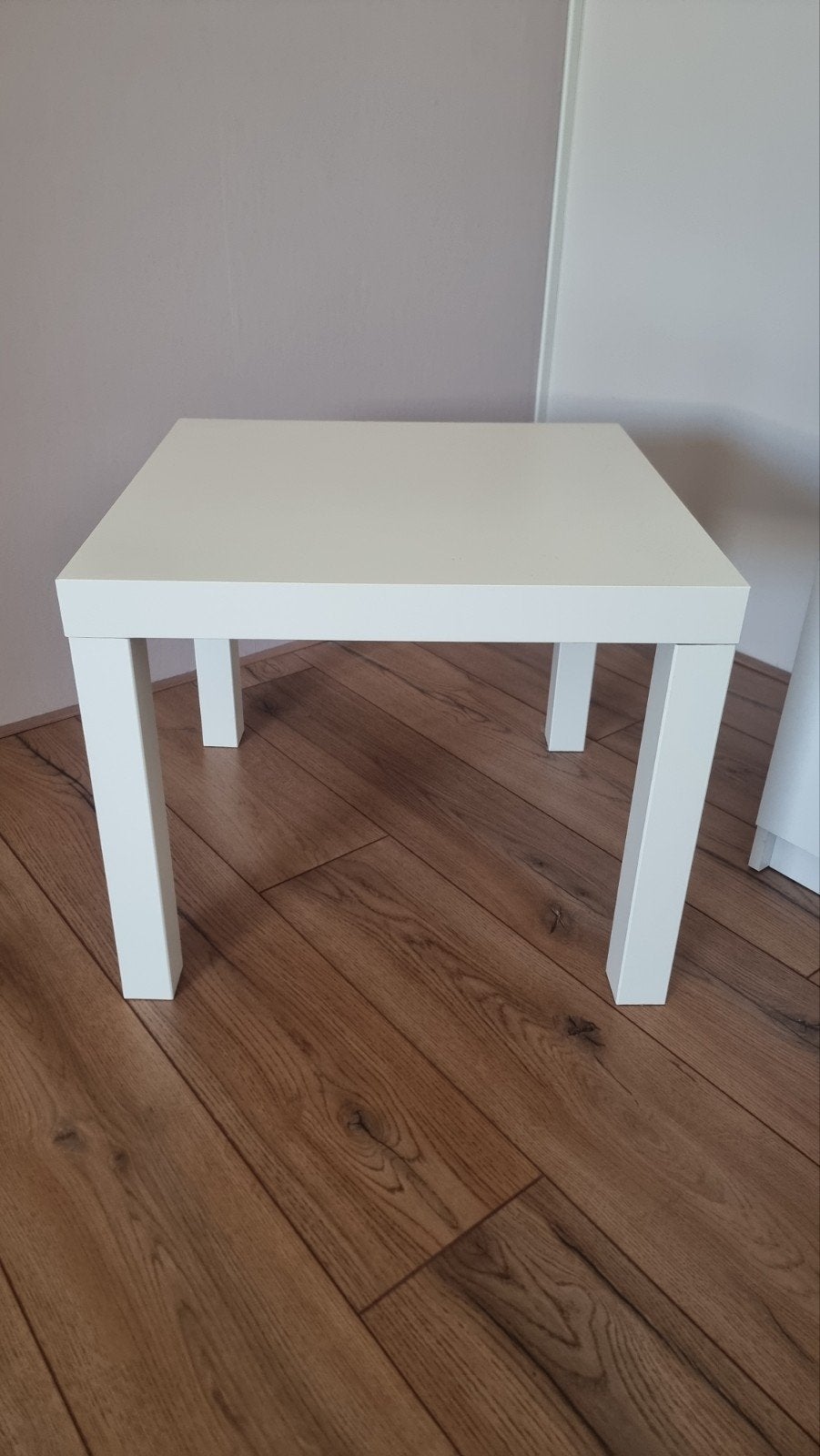 4 witte IKEA bijzettafeltjes - perfect voor elk interieur, Minder dan 45 cm, Minder dan 55 cm, Gebruikt, Vierkant