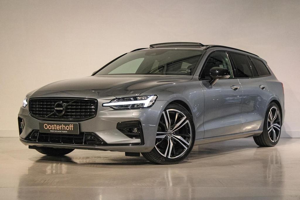 Volvo V60 2.0 T4 R-Design H&K | PANO | BLIS | TREKHAAK, 15 km/l, 1969 cc, Leder, 1603 kg