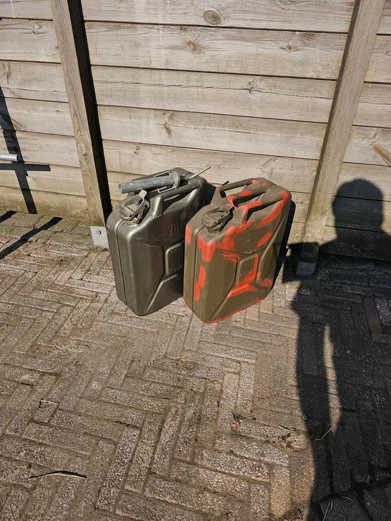 Ijzeren jerrycan, Ophalen of Verzenden