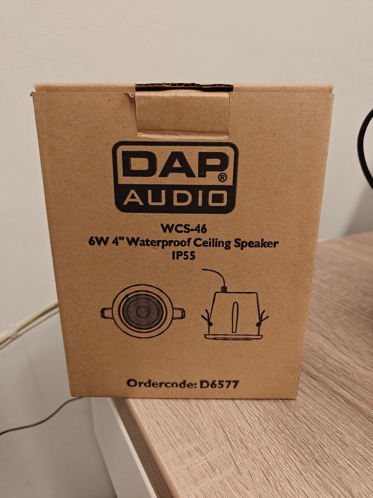 DAP Audio WCS-46 Waterproof Plafond Speaker, Audio, Tv en Foto, Luidsprekers, Overige merken, Overige typen, Nieuw, Ophalen of Verzenden