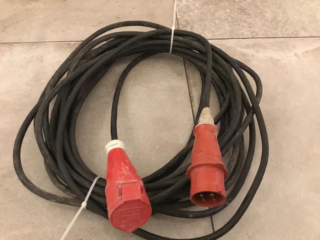 Te koop kracht stroom kabel, Ophalen of Verzenden, Zo goed als nieuw, Kabel of Snoer