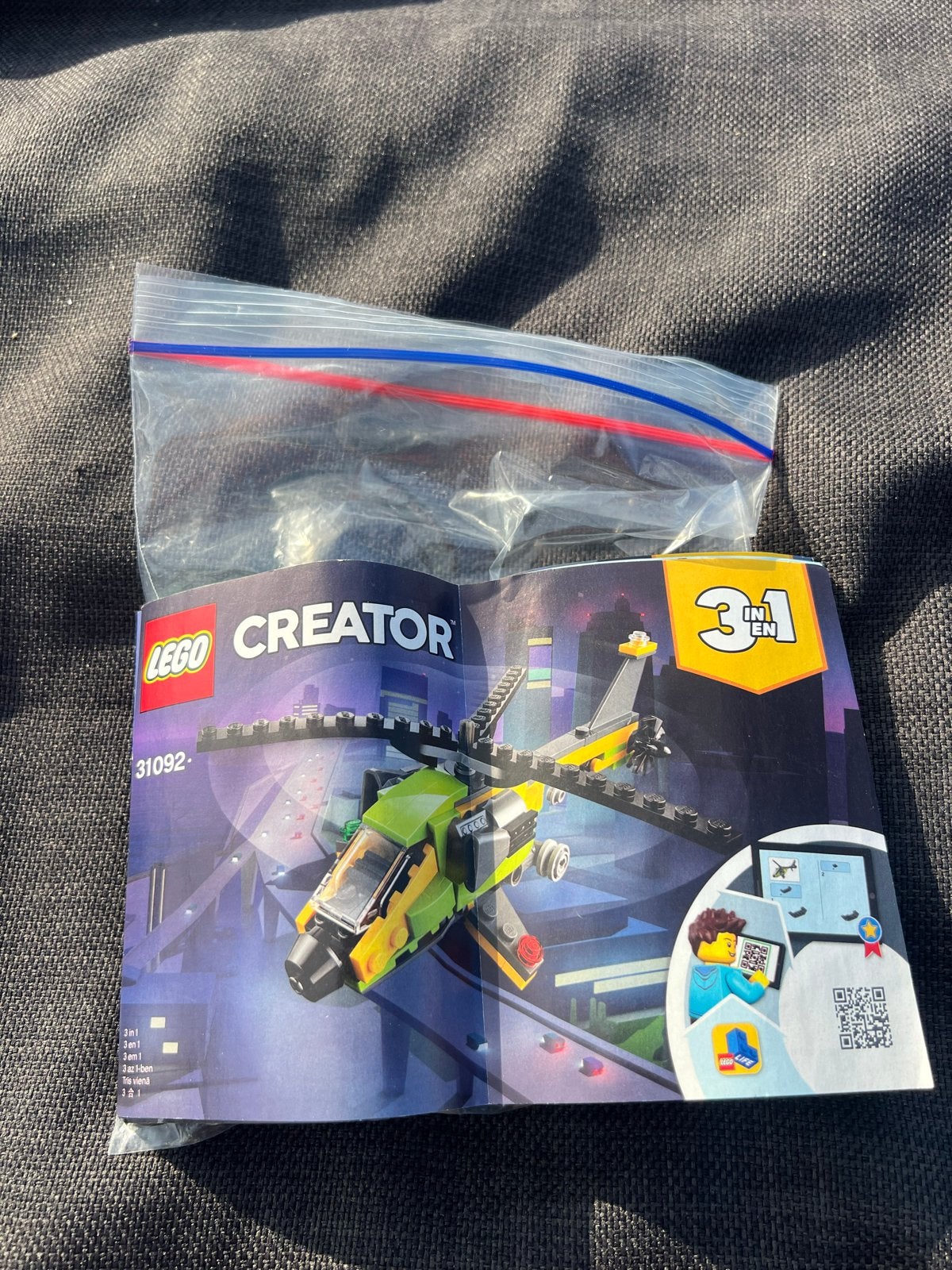 LEGO Creator 31092 Helikopter (3-in-1) zonder doos, Ophalen of Verzenden, Zo goed als nieuw, Overige merken
