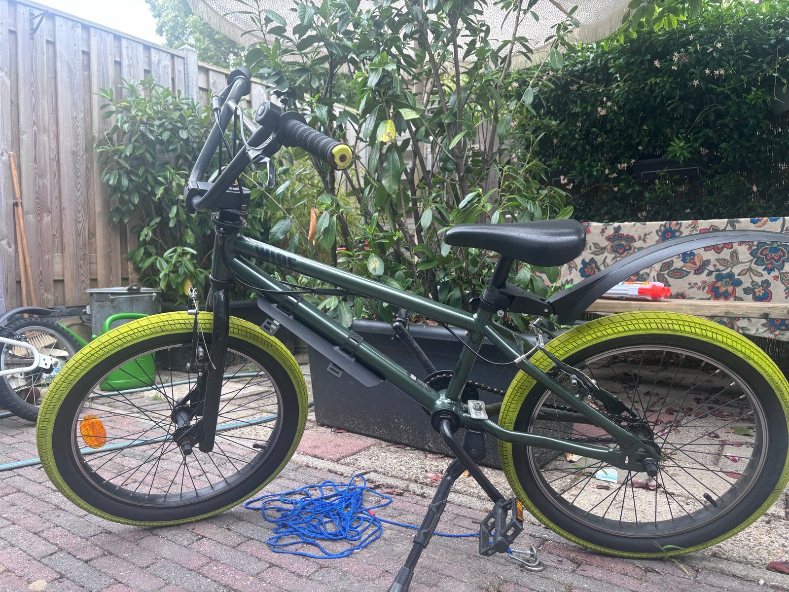 Btwin Wipe 500 BMX 20 inch voor 9-14 jaar, Ophalen, Gebruikt, Staal, 20 tot 24 inch