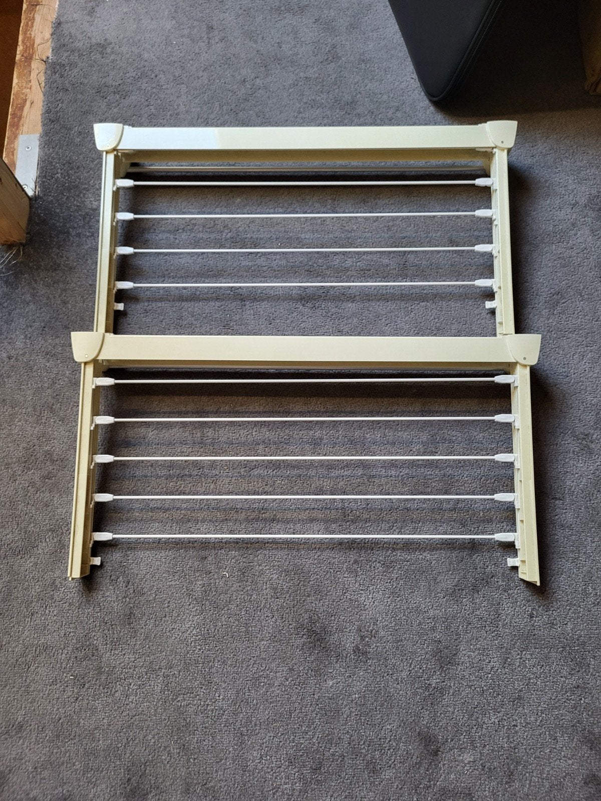 Leifheit wanddroogrek 71x37 cm - Set van 2, Ophalen of Verzenden, Gebruikt, Wasrek