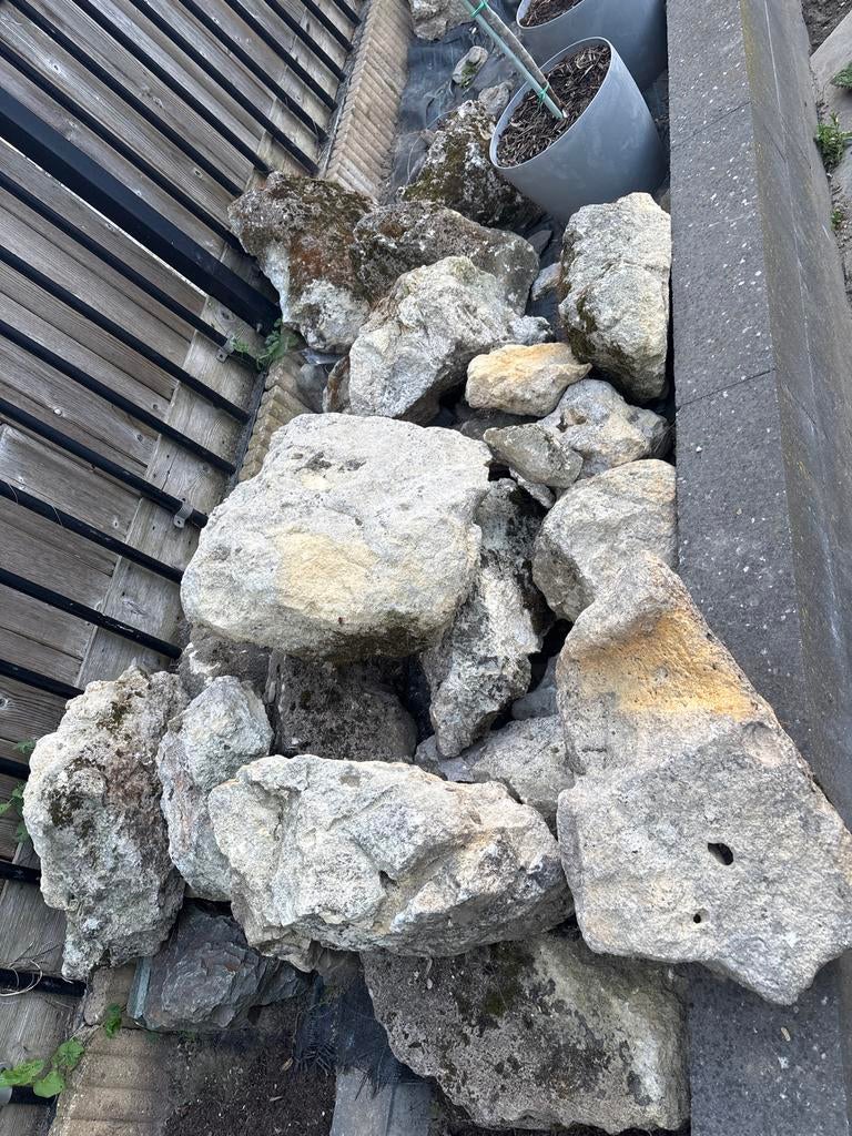 Grote stenen, Tuin en Terras, Ophalen, Gebruikt