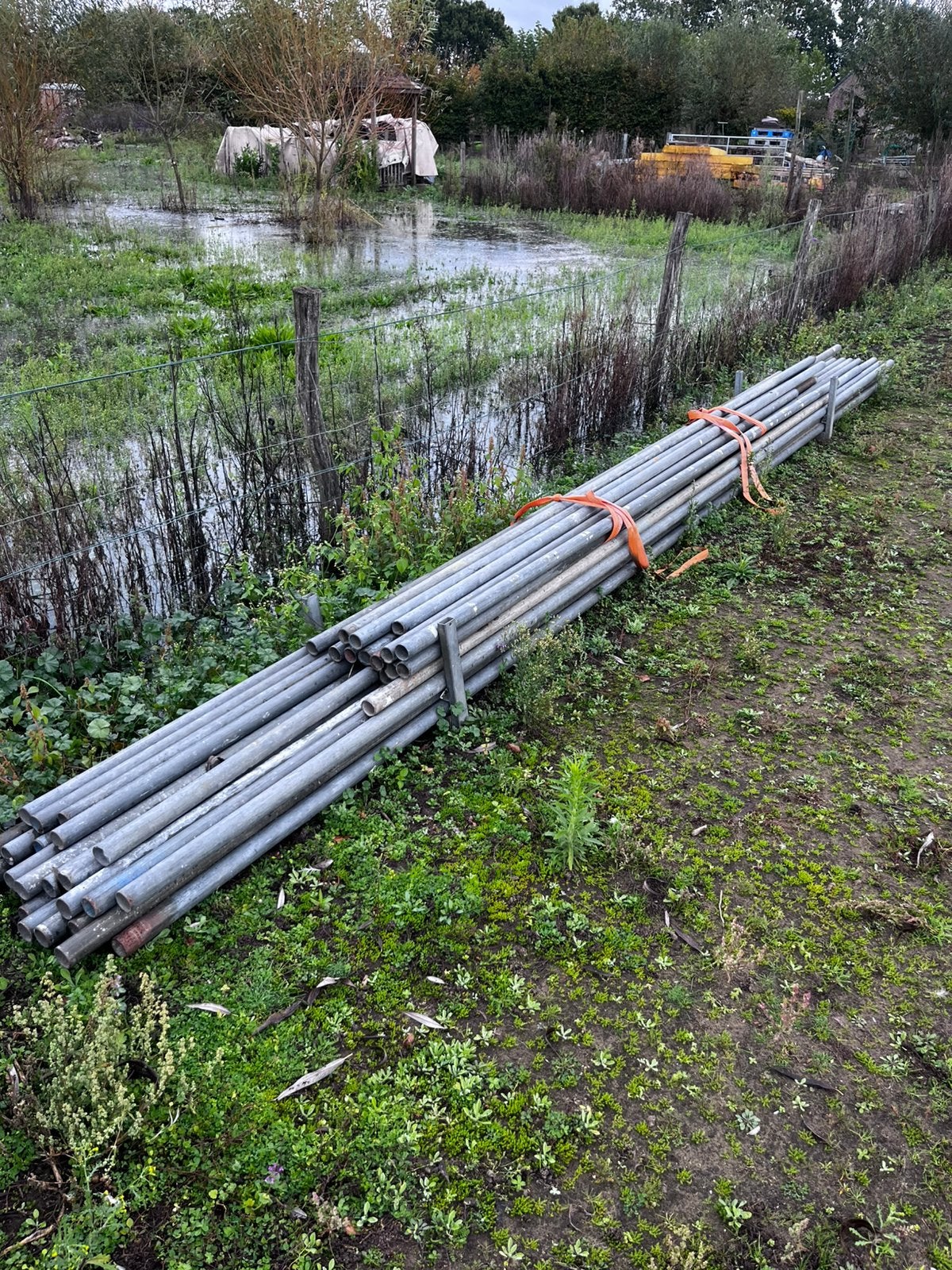 Steigerbuis, Ophalen, Gebruikt