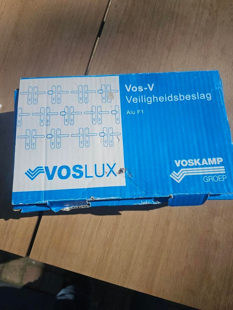 Vos-V Veiligheidsbeslag Alu F1 - Nieuw in doos, Ophalen of Verzenden