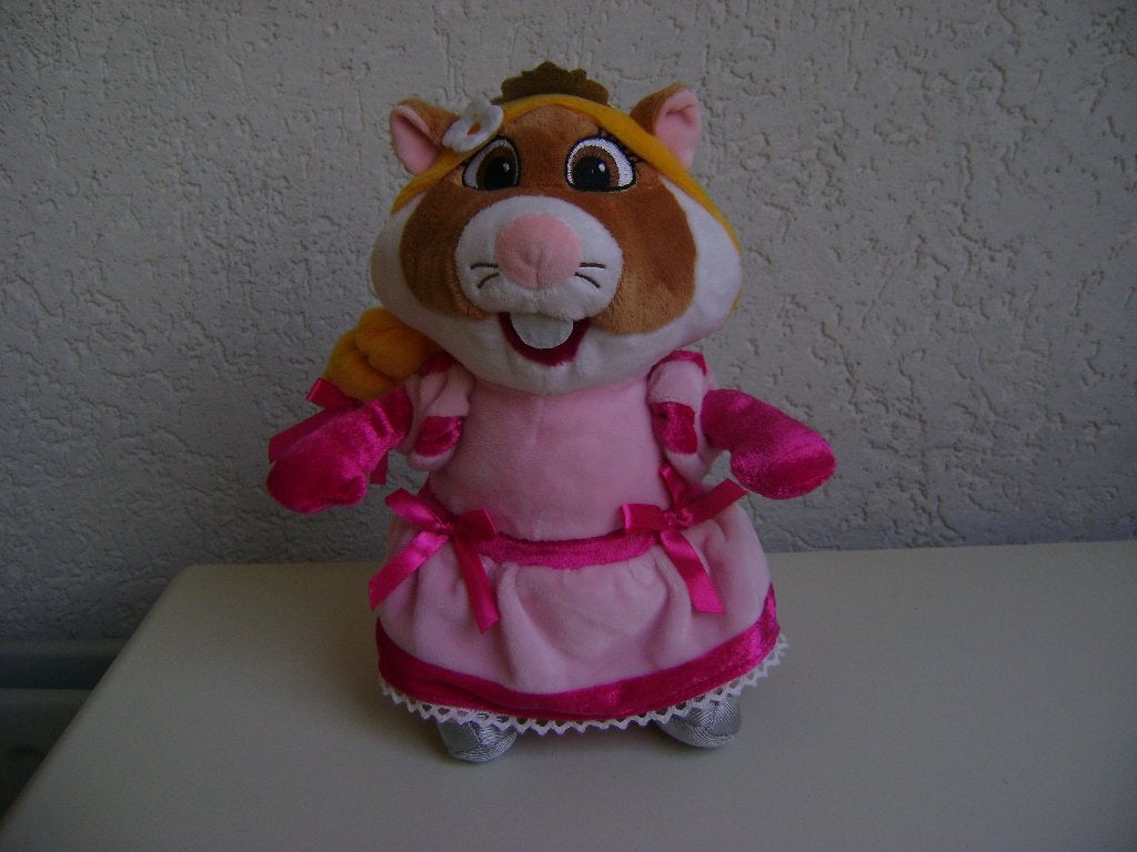 ah prinsessen hamster en roze velourse jurk en met kroon 30h, Verzamelen, Albert Heijn, Ophalen of Verzenden